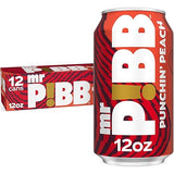 Mr Pibb Punchin' Peach 12oz 12pk