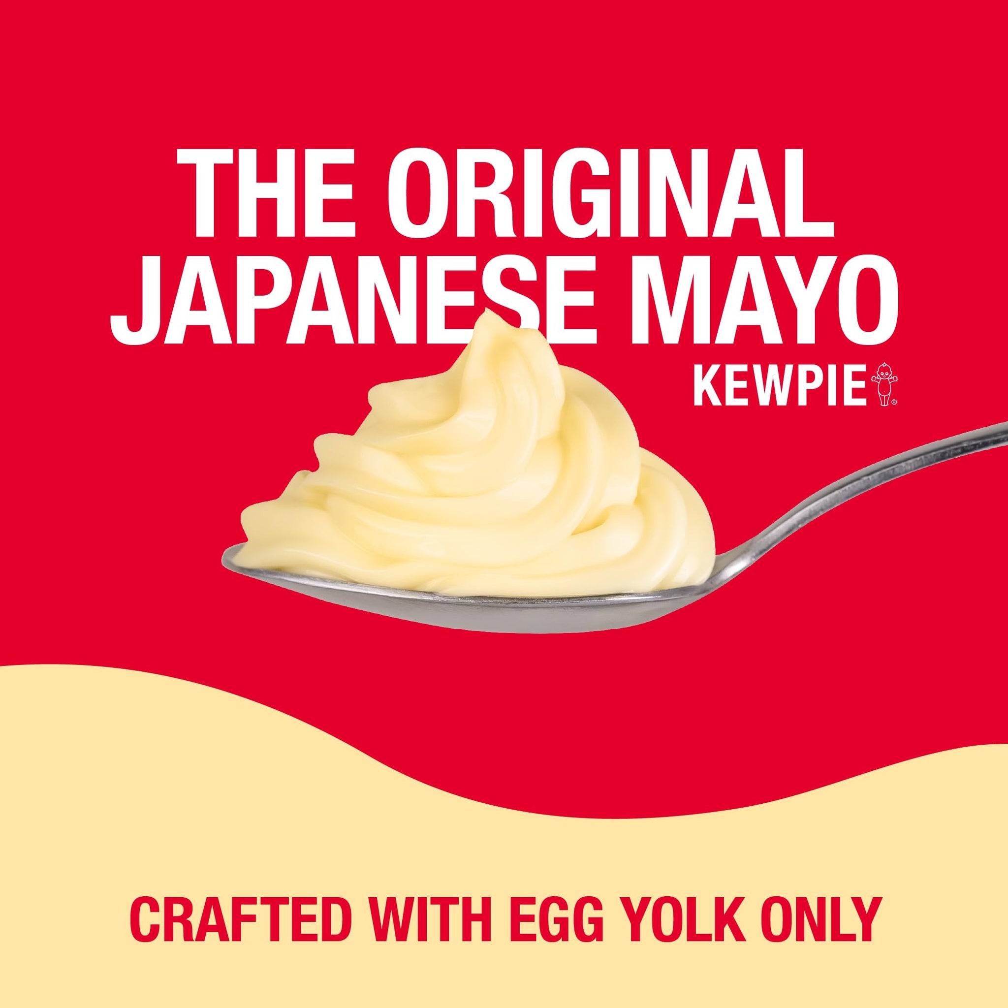 KEWPIE Mayonnaise (Product of USA), Authentic Japanese-Style Mayonnaise, Rich & Creamy Umami Flavor, Made With Cage-Free Eggs, Gluten Free, Kosher