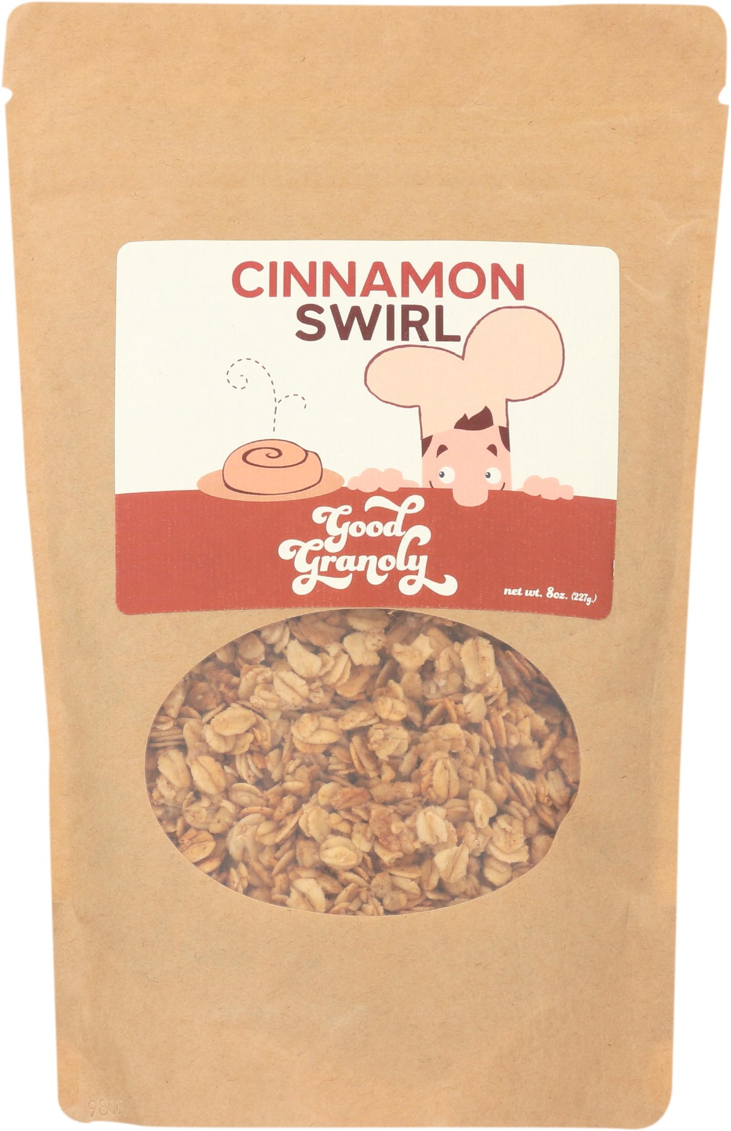 Good Granoly, Granola Cinnamon Swirl, 8 Ounce