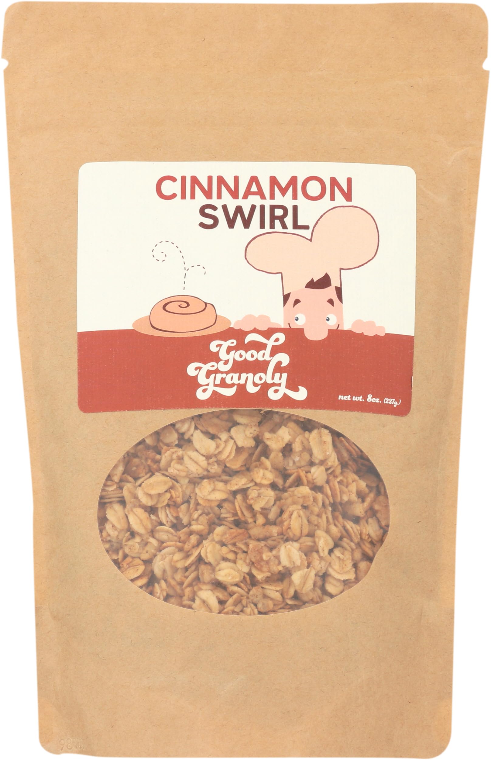 Good Granoly, Granola Cinnamon Swirl, 8 Ounce