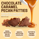 Milk Chocolate Salted Pecan Caramel Patties Muddy Paws