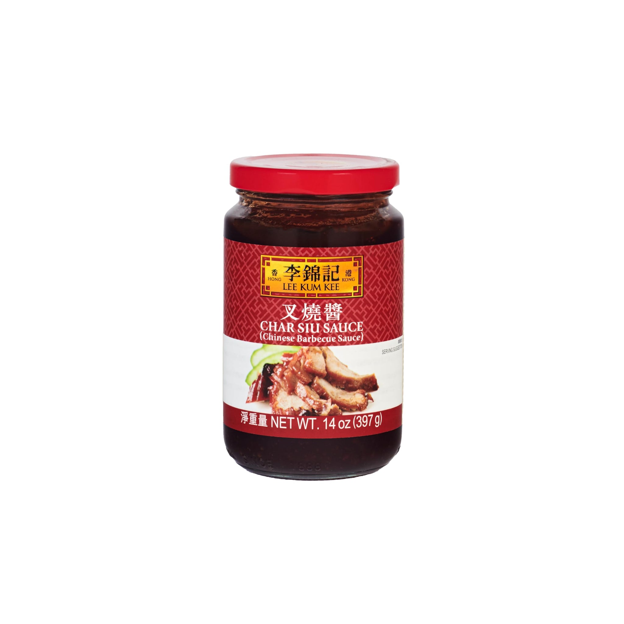 Lee Kum Kee Char Siu Sauce (14 oz - 1 Pack), Honey-Sweet Chinese Barbecue Sauce, Great for Marinades for All Kinds of Meats & Ribs, Barbeques, Glazes