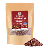 52USA Szechuan Peppercorns, Authentic Sichuan Peppercorns 8OZ, Mala Pepper, Unique Numbing, Essential for Mapo Tofu, Kung Pao Chicken, Asine Cusine