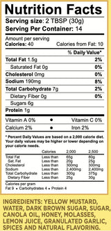 Lillie's of Charleston Finger Leek-en Mild Mustard BBQ Sauce | Natural, No Preservatives, Vegan | Great with Chicken, Pork Ribs and Shoulder, Fish