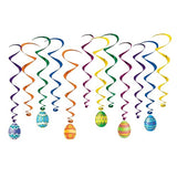 Beistle Easter Egg Whirls Pack of 12