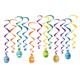 Beistle Easter Egg Whirls Pack of 12