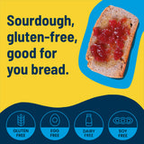 Pacha Buckwheat Bread - Certified Organic, Gluten-Free, Vegan, Sourdough - 22 OZ