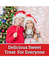 CANDY CANES (144 COUNT) -12 PACK, Peppermint Candy Canes, Individually Wrapped Bulk Candy Canes, Christmas Candy, Stocking Stuffers for Kids, Holiday