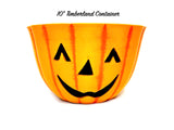 10" Timberland Halloween Pumpkin Gift Basket with Premium Halloween Candy, Chocolates, and Snacks. Hand-Crafted Halloween Pumpkin Candy Gift Basket