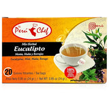 Peruchef Te Mix-herbal Eucalipto, Menta, Muña y Borraja | Peruvian 20 Tea Bags Eucalyptus