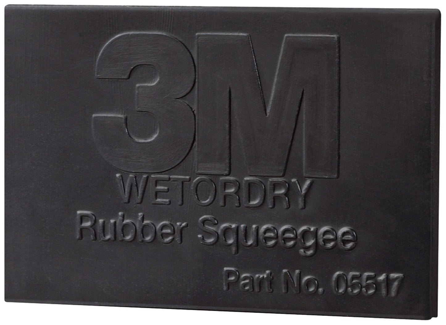 3M Wetordry Rubber Squeegee, 05518, 2 in x 3 in, 50 per case