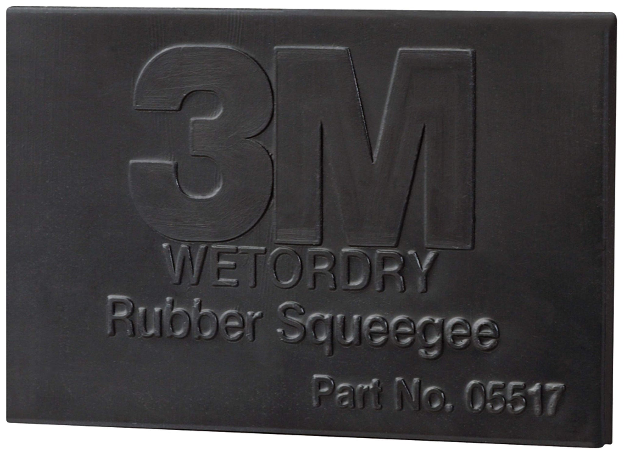 3M Wetordry Rubber Squeegee, 05518, 2 in x 3 in, 50 per case