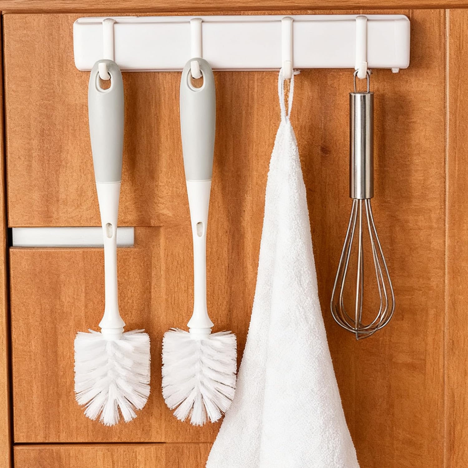 2-in-1 Kitchen Long Handle Detachable Cleaning Brush with no Dead Corners