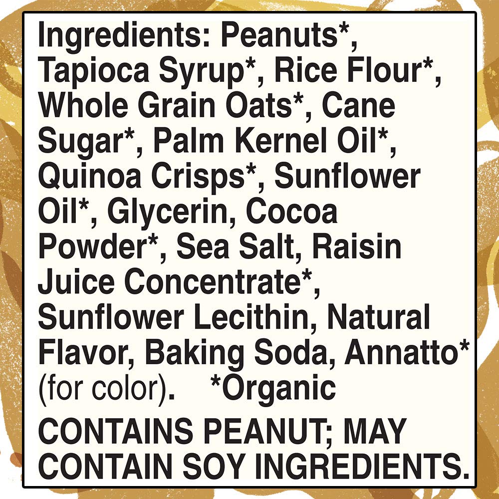 Cascadian Farm Organic Peanut with Puffed Rice & Quinoa Sweet & Salty Chewy Granola Bars 5-1.2 oz. Bars