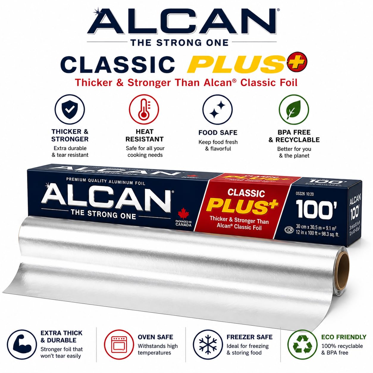 Alcan Standard, Single roll, 100 count