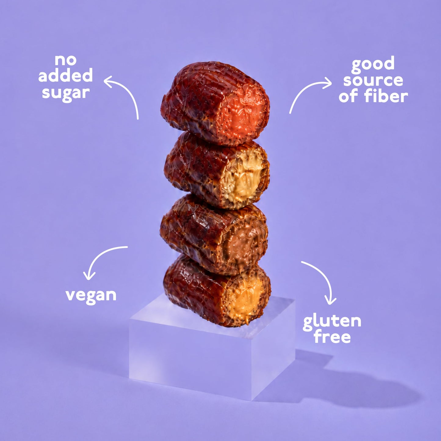 Realsy Pitted & Stuffed Medjool Dates, Organic Dates with No Sugar Added, Gluten-Free, Vegan, Good Source of Fiber, Low Glycemic Index, All Natural