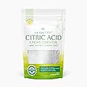 LA SALT CO Citric Acid 2 Pound Pouch, 100% Pure Food Grade, USP, Kosher, Non-GMO, Fragrance Free Fragrance Free