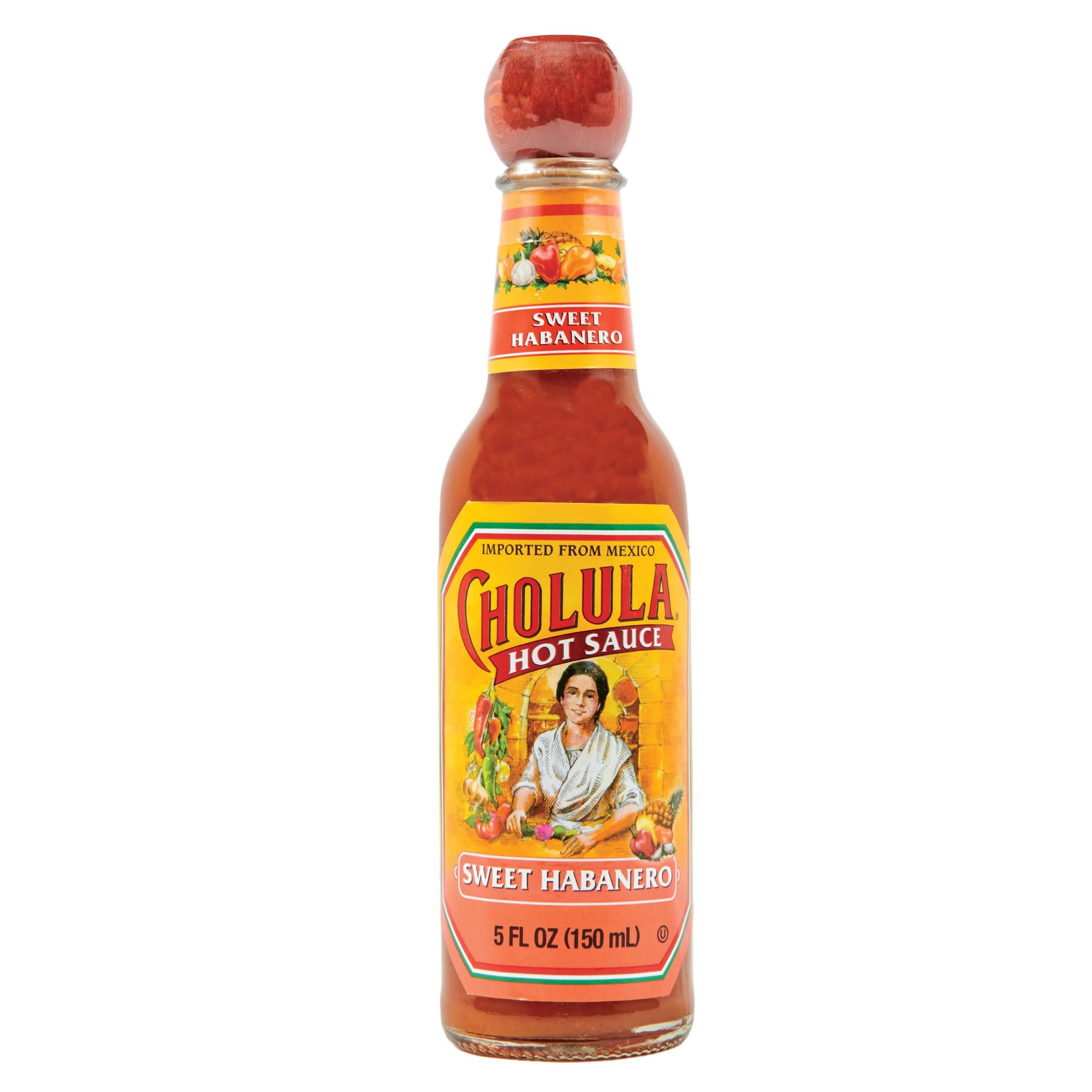 Cholula, Sweet Habanero Hot Sauce, 5 Fl Oz