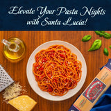Pasta Santa Lucia Spaghettini, Pack Of 10 (16 Oz Each), Authentic Italian Thin Spaghetti, 100% Durum Wheat Semolina, Non-GMO, 100% Vegan, Fast 5