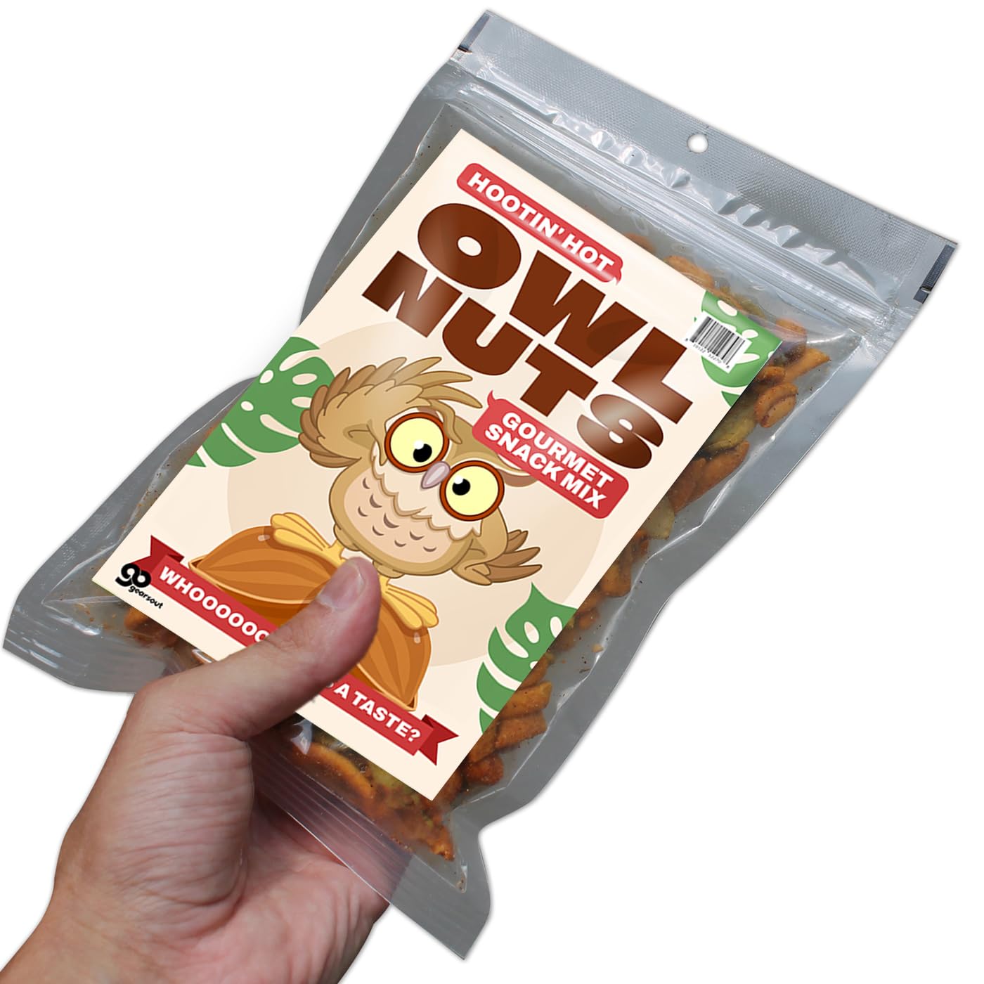 Owl Nuts Gourmet Trail Mix - Crunchy and Nutty Snack Blend - Healthy Fuel for Hiking, Work, and Adventure - Irresistible Flavors Packed with Energy!