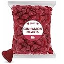 Fathers Day JuJu Cinnamon Hearts Gummy Candy, 1lb Pack of Fathers Day Candy Bulk, Ideal Candy for Classroom Parties and School Parties, Perfect Heart