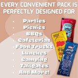 25 Ketchup, 25 Mustard & 25 Mayo Packets - 75 Total Condiment Packs (approximately 25 packets each)