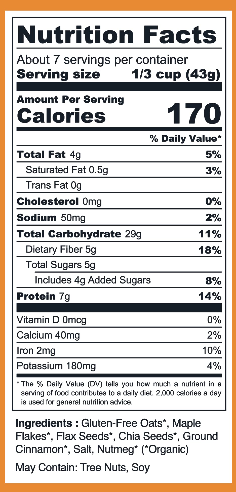 Stoked Oats - Mountain Maple High Protein, Low Sugar Breakfast - Gluten Free, High Fiber, Non GMO Oatmeal - Perfect for overnight oats (11.3oz)