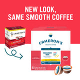 Cameron's Coffee Single Serve Pods, Flavored, Highlander Grog, 32 Count
