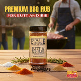 Bowtie Butt and Rib Rub, Dry Barbecue Spice Blend, Seasoning Mix Barbecue Spice Blend, Butt and Rib Seasoning, Premium BBQ Rub for Ribs, Steak