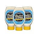 Duke’s Light Mayonnaise Squeeze Bottle - Smooth & Creamy, 18 Ounce (Pack of 3)