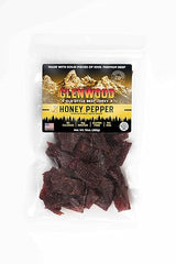 Glenwood Jerky 10oz Bag Moist and Tender Beef Jerky (Honey Pepper)