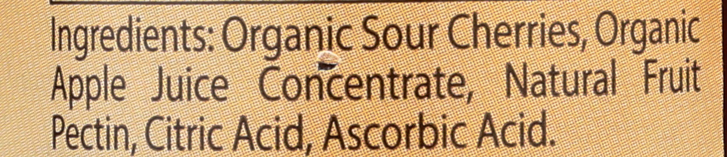 Sour Cherry Organic Fruit Spread - 9 oz