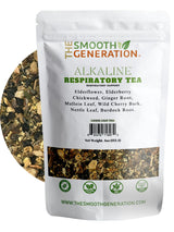 Alkaline Respiratory Tea - 100% Wildcrafted Herbs for Lung & Respiratory Support | Immune Boost & Detox | 4 oz Loose Leaf