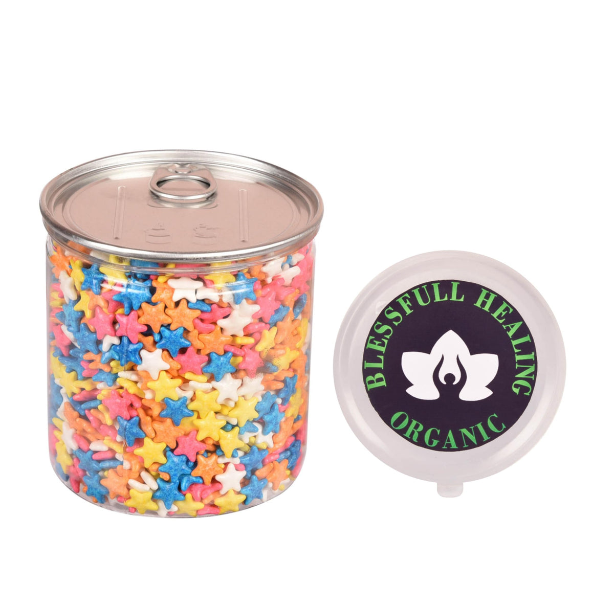 Blessfull Healing Organic Star Candy 400 Gram Airtight Container