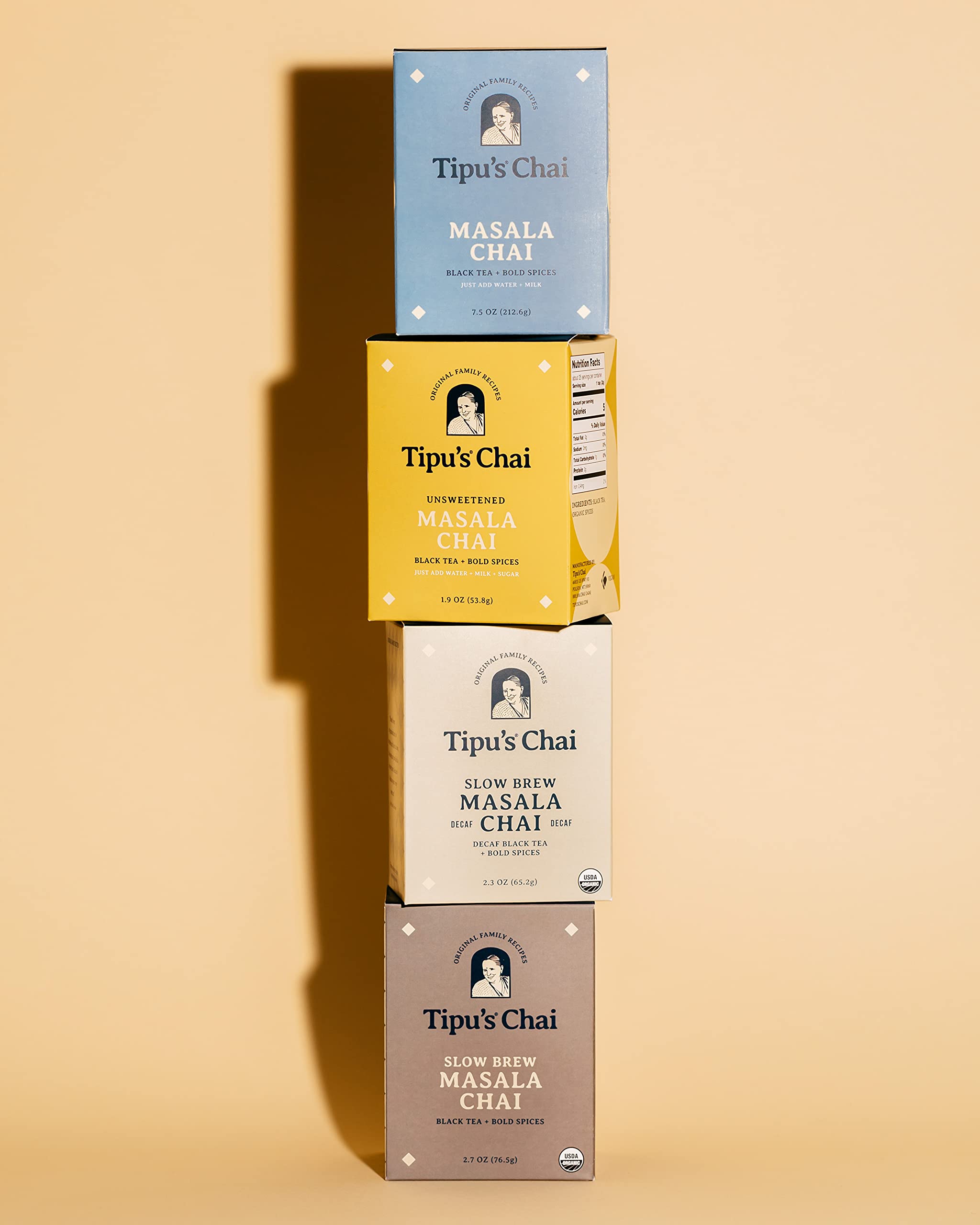 Tipu's Chai Now Unsweetened Chai Tea (16 ounce)