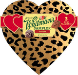 Russell Stover, Whitman's Assorted Chocolate Cheetah Heart Box, 6.3 Ounce