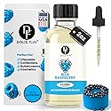 Dolce Flav Blue Raspberry Extract - 2 Ounce Oil-Soluble Kosher, Sugar-Free, Concentrated Blue Raspberry Flavoring for Baking, Chocolates & Desserts
