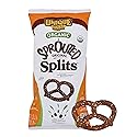 Unique Snacks Sprouted Splits Pretzels, Sprouted Pretzels, Delicious Homestyle Baked Snack Bag, OU Kosher, and Non-GMO Food, No Artificial Flavor, 8