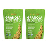 Struesli Savory & Seed Organic Granola, Nut, Grain & Gluten Free, Healthy Snacks with Pumpkin, Sunflower & Chia Seeds, Hemp Hearts, Flax, Tiger Nuts