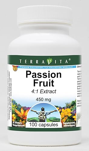 Passion Fruit 4:1 Extract - 450 mg (100 Capsules, ZIN: 520484)