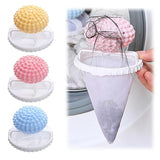 3Pcs-Pet Hair Remover for Laundry,Floating Hair Filtering Mesh Remova, 2025 New Washing Machine Hair Catcher,Dog Hair Remover for Laundry