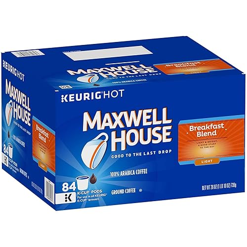 Maxwell House Breakfast Blend Coffee , Single Serve Keurig K-Cup (84 ct)