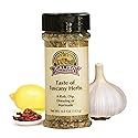 Italian Seasoning Blend - Taste of Tuscany Seasoning Mix With Garlic, Spices & Parmesan Cheese - 4 Ounce Bottle
