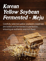Nice Witch's Meju Powder (Fermented Soybean Powder) - Korean Soybean Fermentation Starter for Doenjang & Gochujang, 500g/ 1.1LB ?? ?? ??, ???