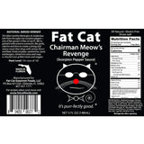 Chairman Meow's Revenge Scorpion Pepper Sauce by Fat Cat Gourmet | Strong & Savory | Great with Grilled Meats, Veggies, Tacos, Dips | Very Hot |