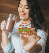 Caramel Swirl Medium Roast Flavored Decaf Coffee Pods for Keurig K Cups Makers from Double Donut, 80 Capsules