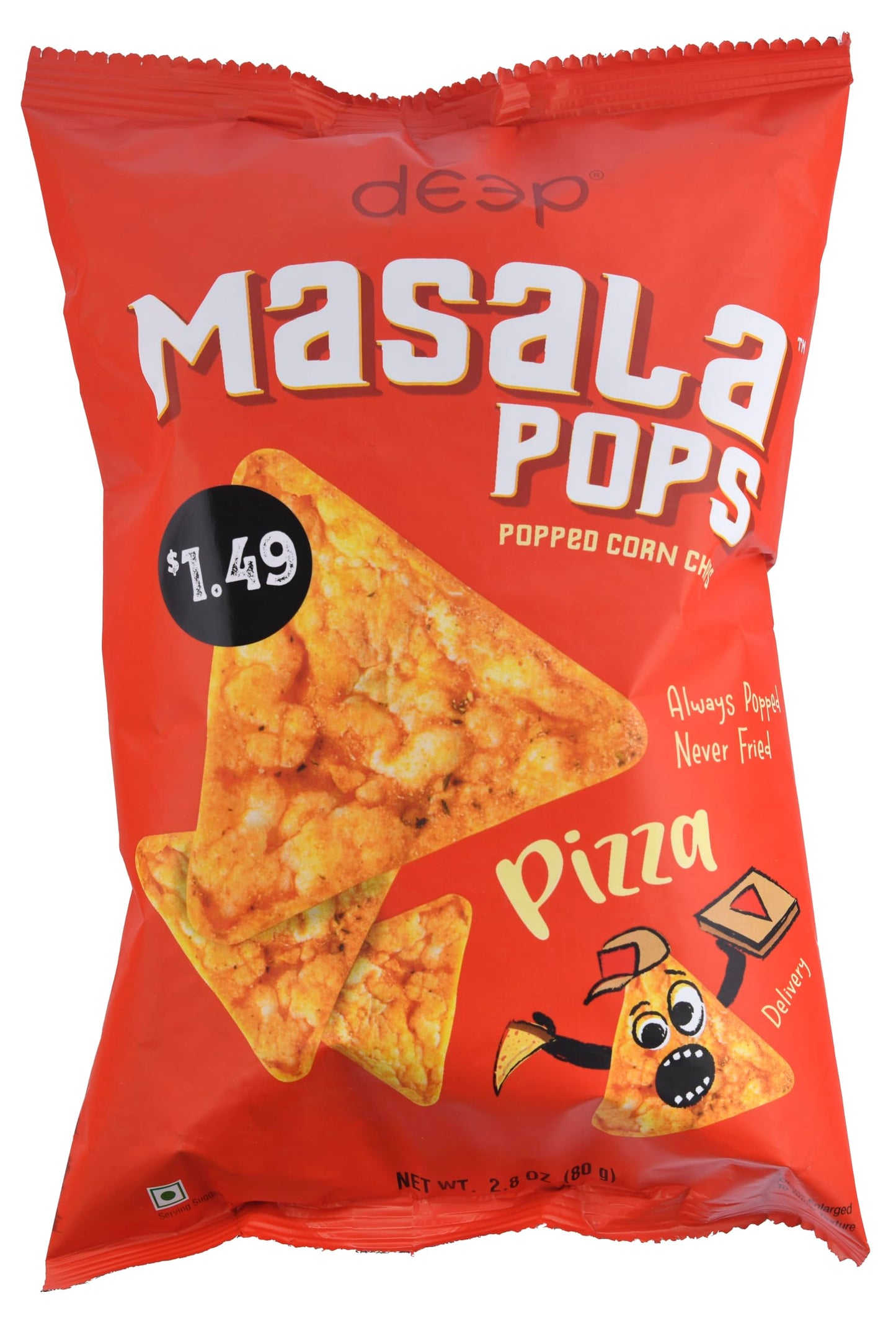 Masala Pops Pizza (2.8oz)