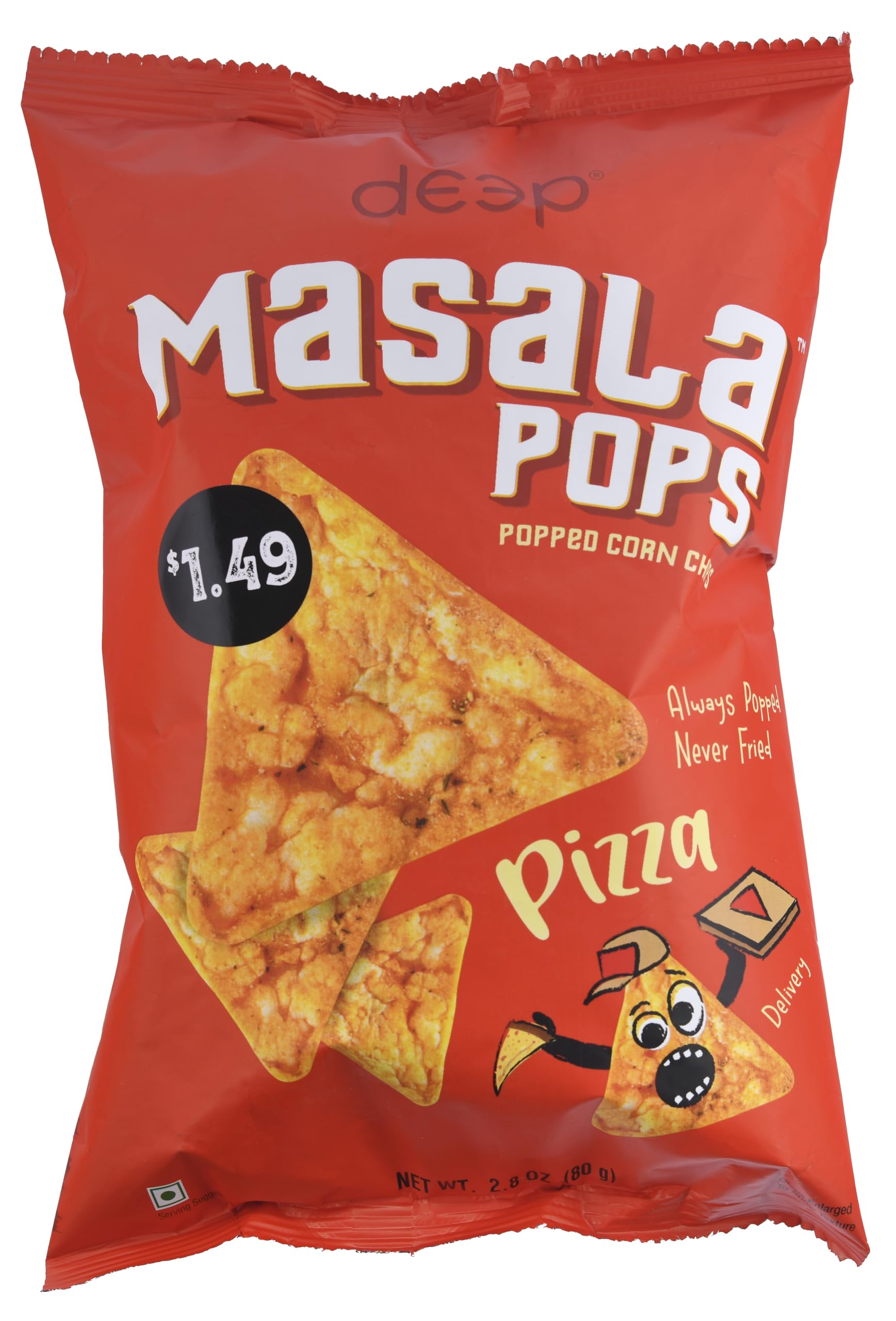 Masala Pops Pizza (2.8oz)