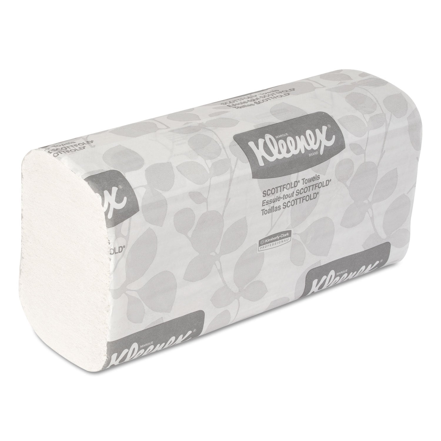 Kimberly-Clark Professional Kleenex Scottfold Paper Towels, White, 120/Pack, 20/Carton (2400 Total)