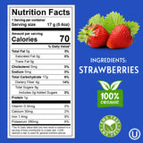 HOMESTEAD RESERVE Freeze Dried Strawberry, Pack of 8 Dried Fruit Snacks Individual Packs, Ideal Fruits Chips for Healthy Lifestyles and Active Living